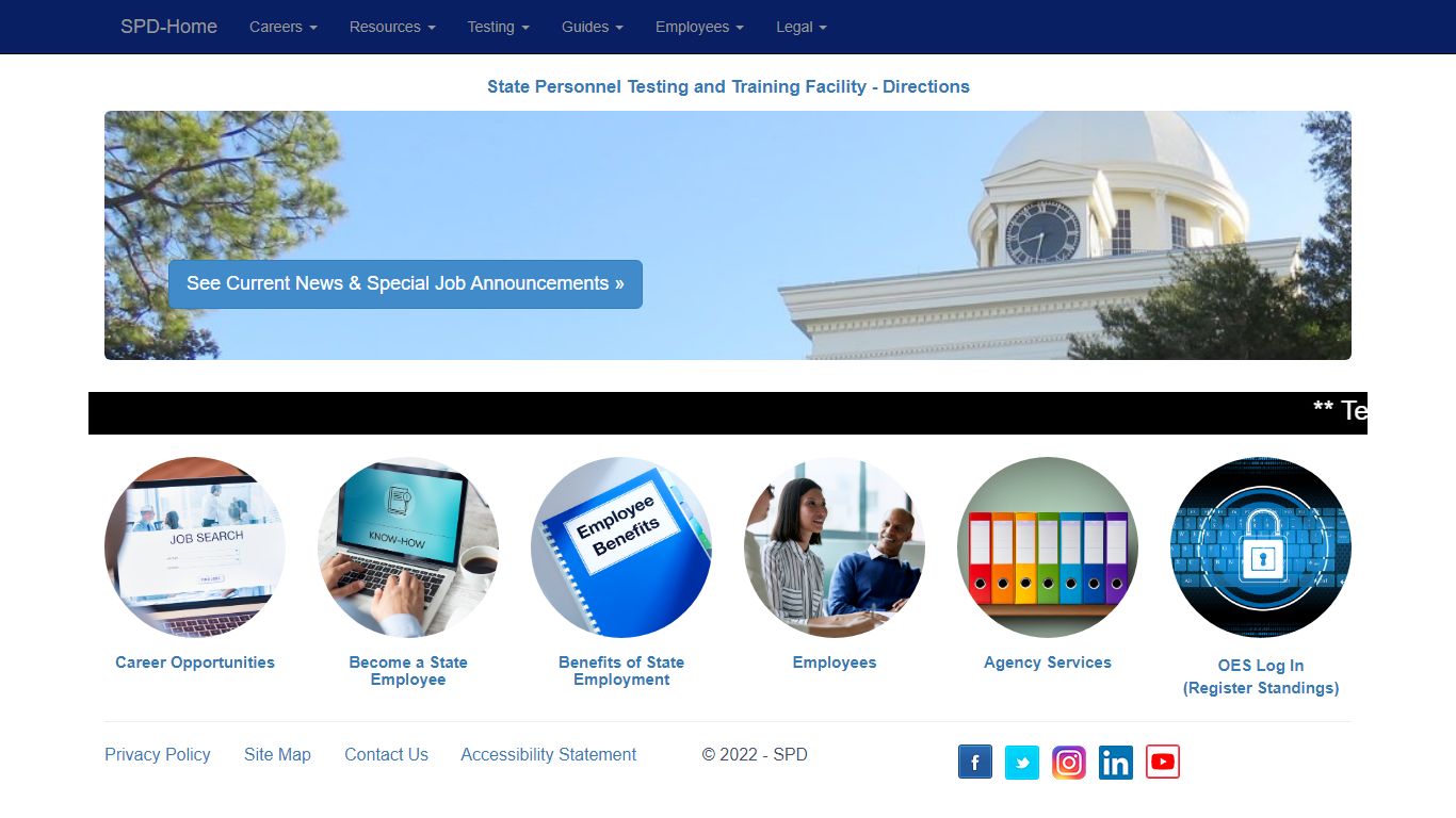 Home Page - SPD - State of Alabama Personnel Department